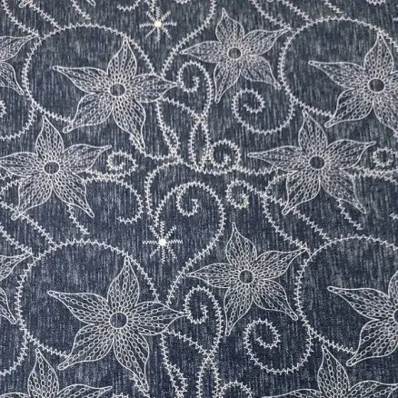 Denim-stoff 145cm 61 Print - 50cm