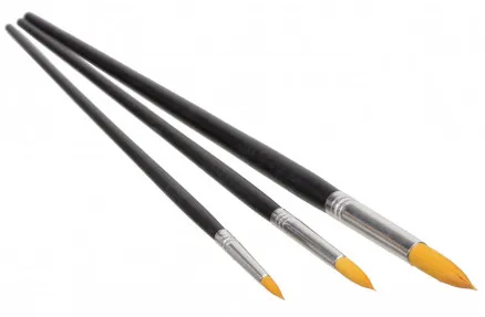 Artino Malerpensler/Kunstnerpenselsett Runde Syntetisk Ass. størrelser