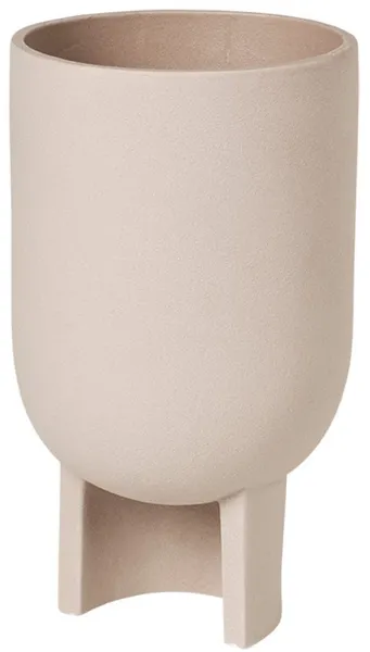 KRISTINA DAM STUDIO Serene blomsterpotte, M - sand terrakotta