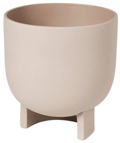 KRISTINA DAM STUDIO Serene blomsterpotte, L - sand terrakotta